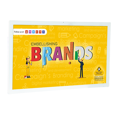 49-inch android wall mount indoor lcd digital signage